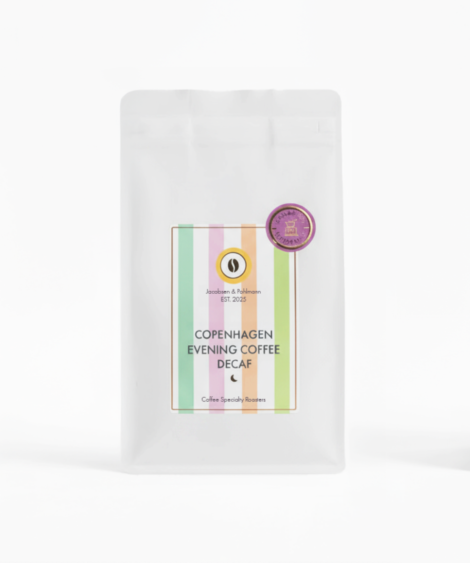 NEU Copenhagen Evening Coffee DECAF · Jacobsen & Pohlmann
