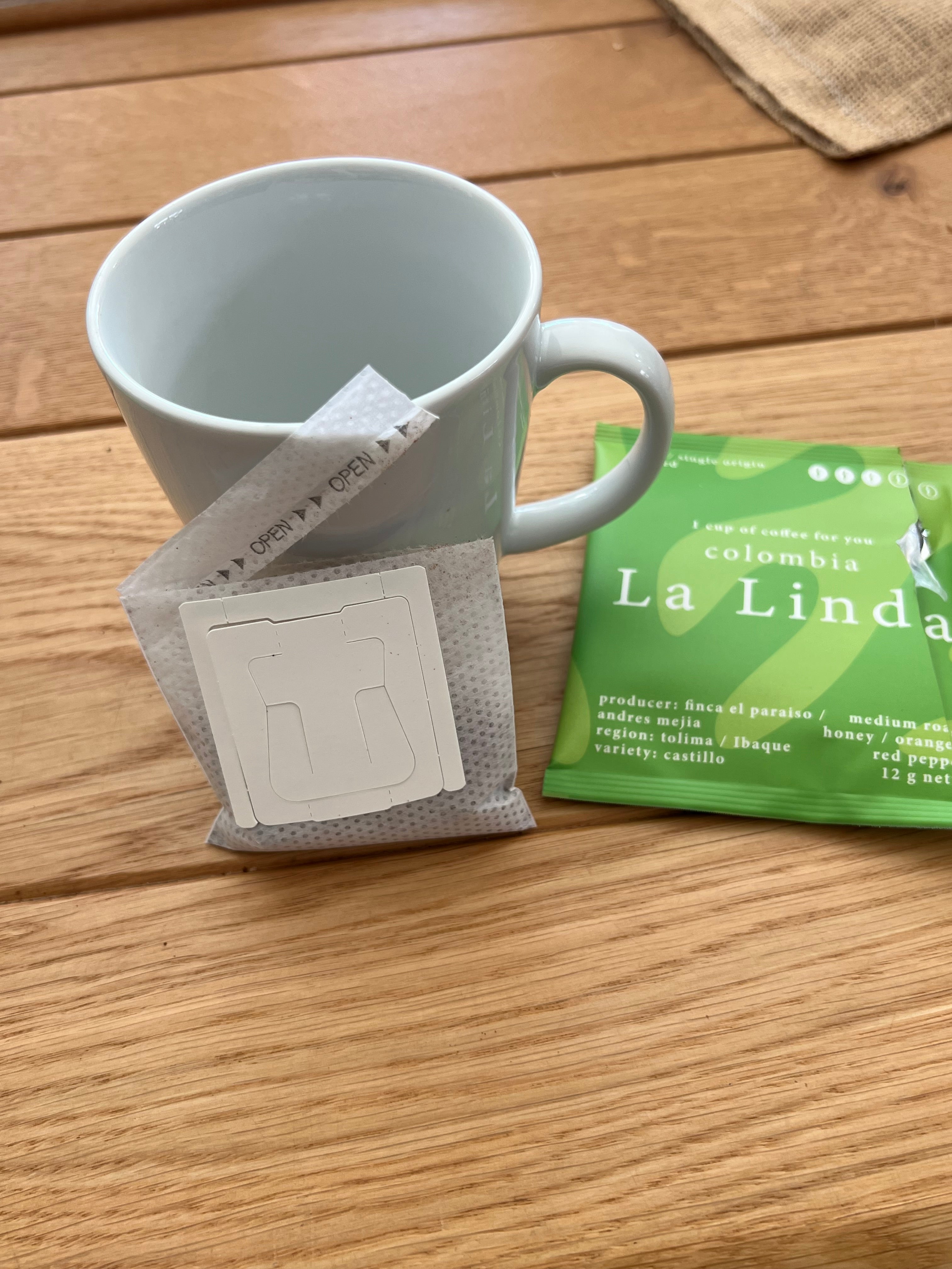 El Coral Drip Bag - La Linda - Kolumbien - Filterkaffee - PROJEKTKAFFEE