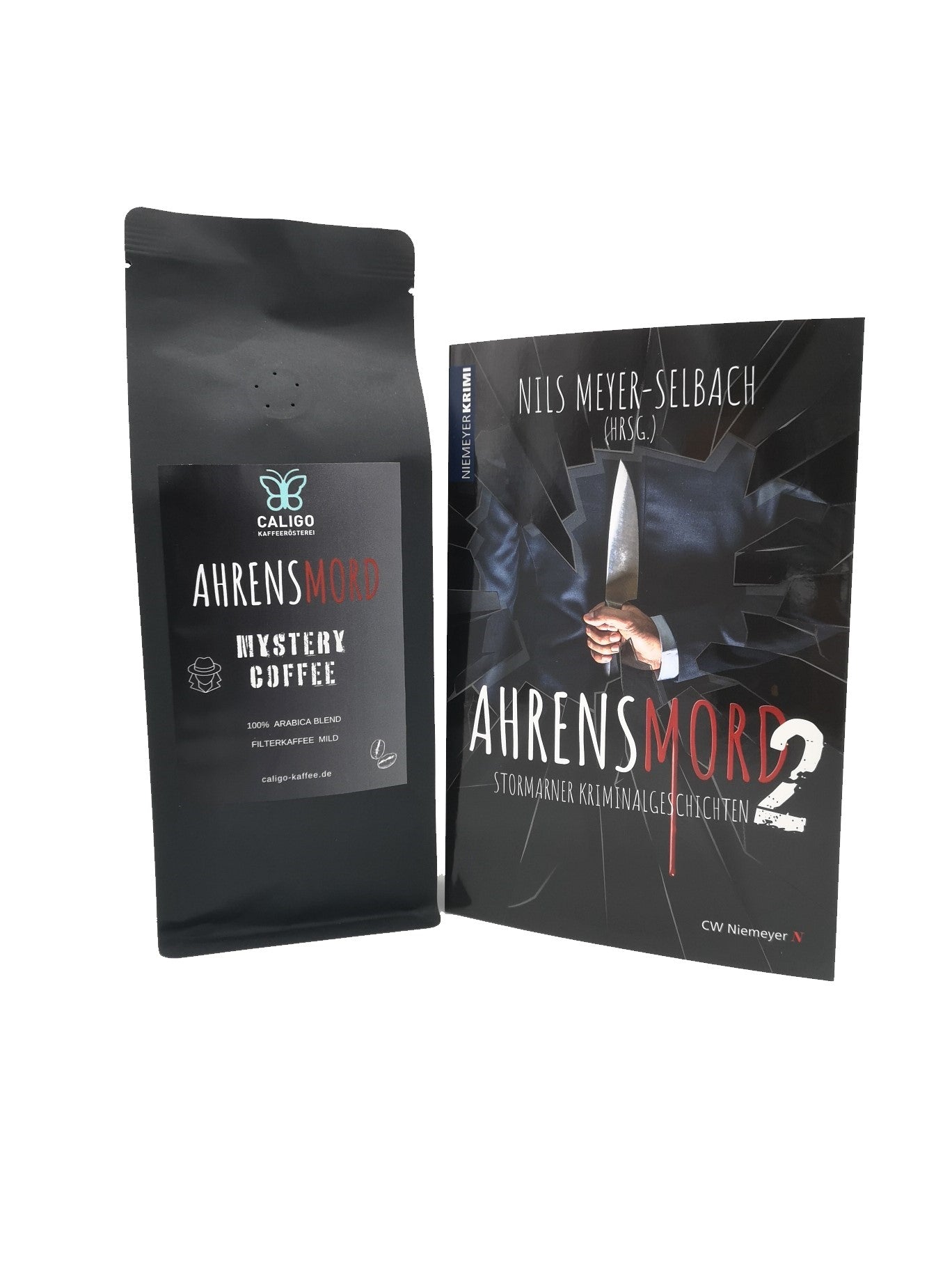 Ahrensmord 2 "Coffee & Crime" Geschenk-Set - Filterkaffee