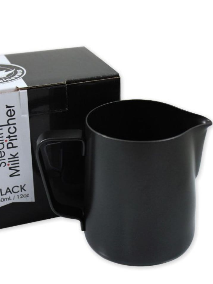 Rhino Stealth Milk Pitcher - Milchkännchen schwarz - 360ml