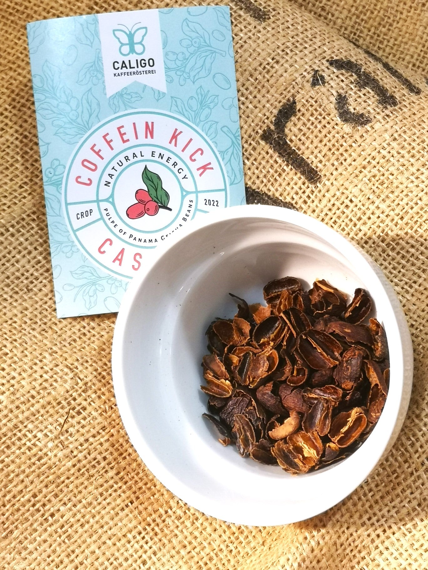 Coffein Kick - Cascara - getrocknete Kaffeekirschen aus Panama