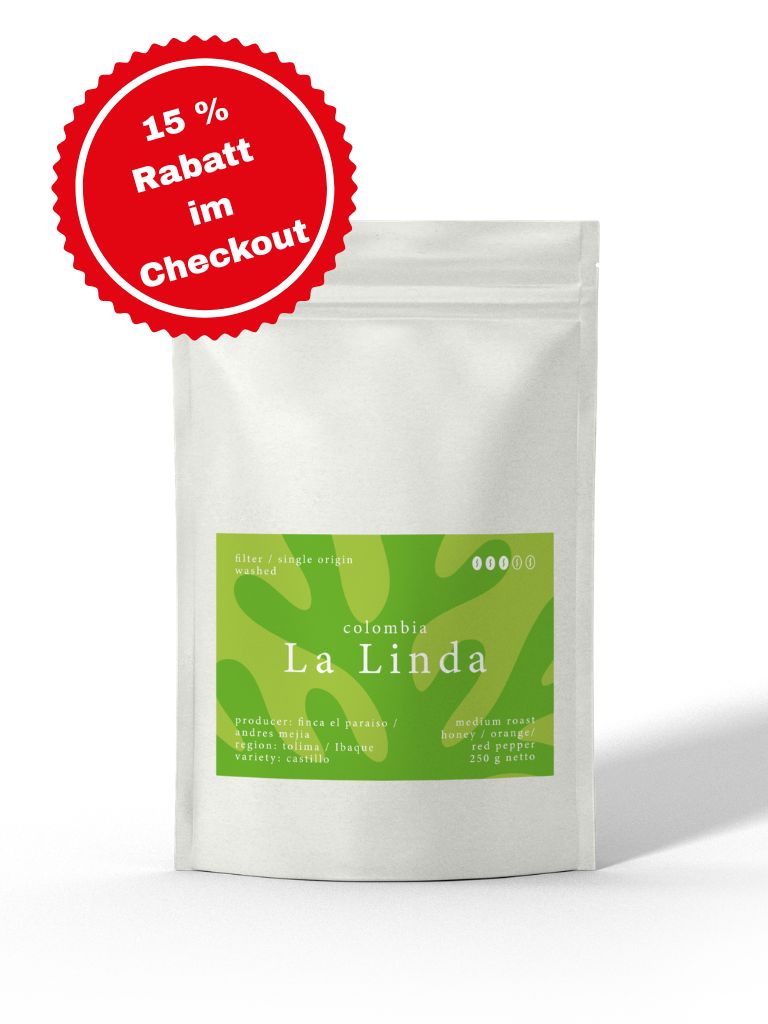 Photo of La Linda Kolumbien Filterkaffee Projektkaffee Kopie 1