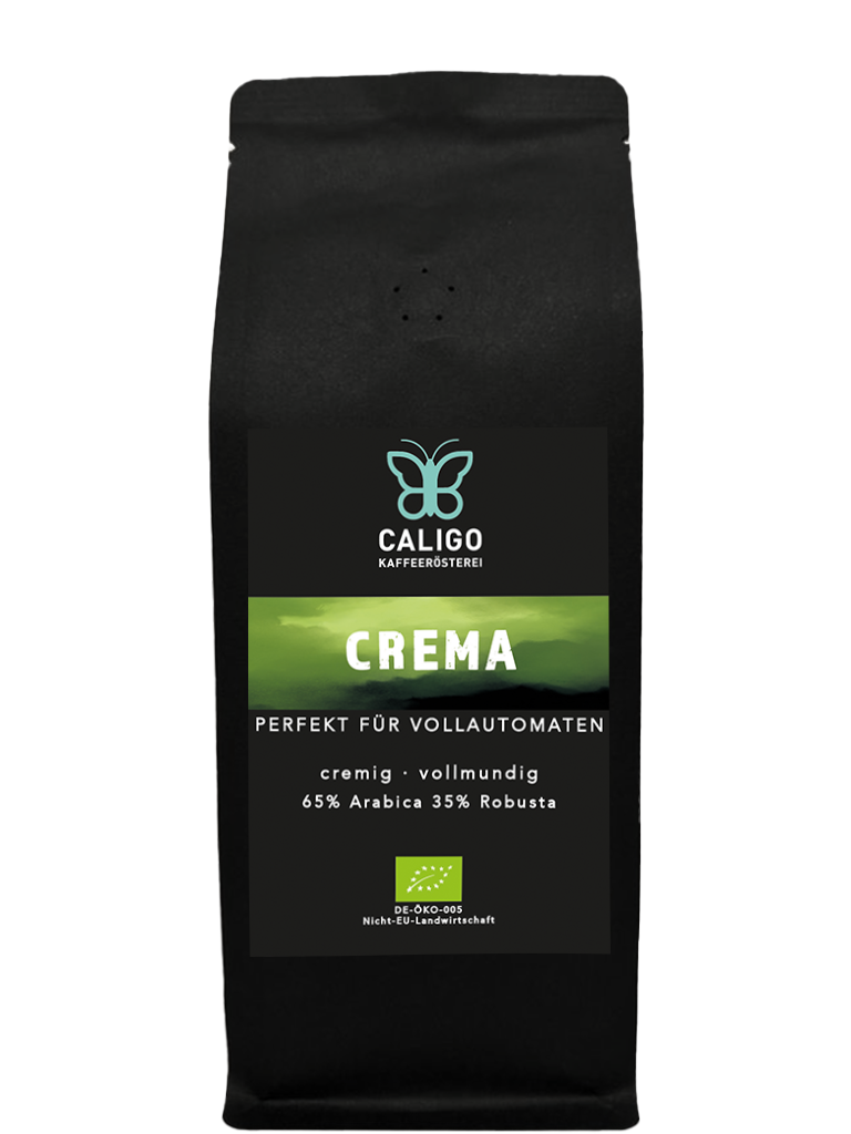 Caligo Crema Bio - Kaffee speziell für Vollautomaten
