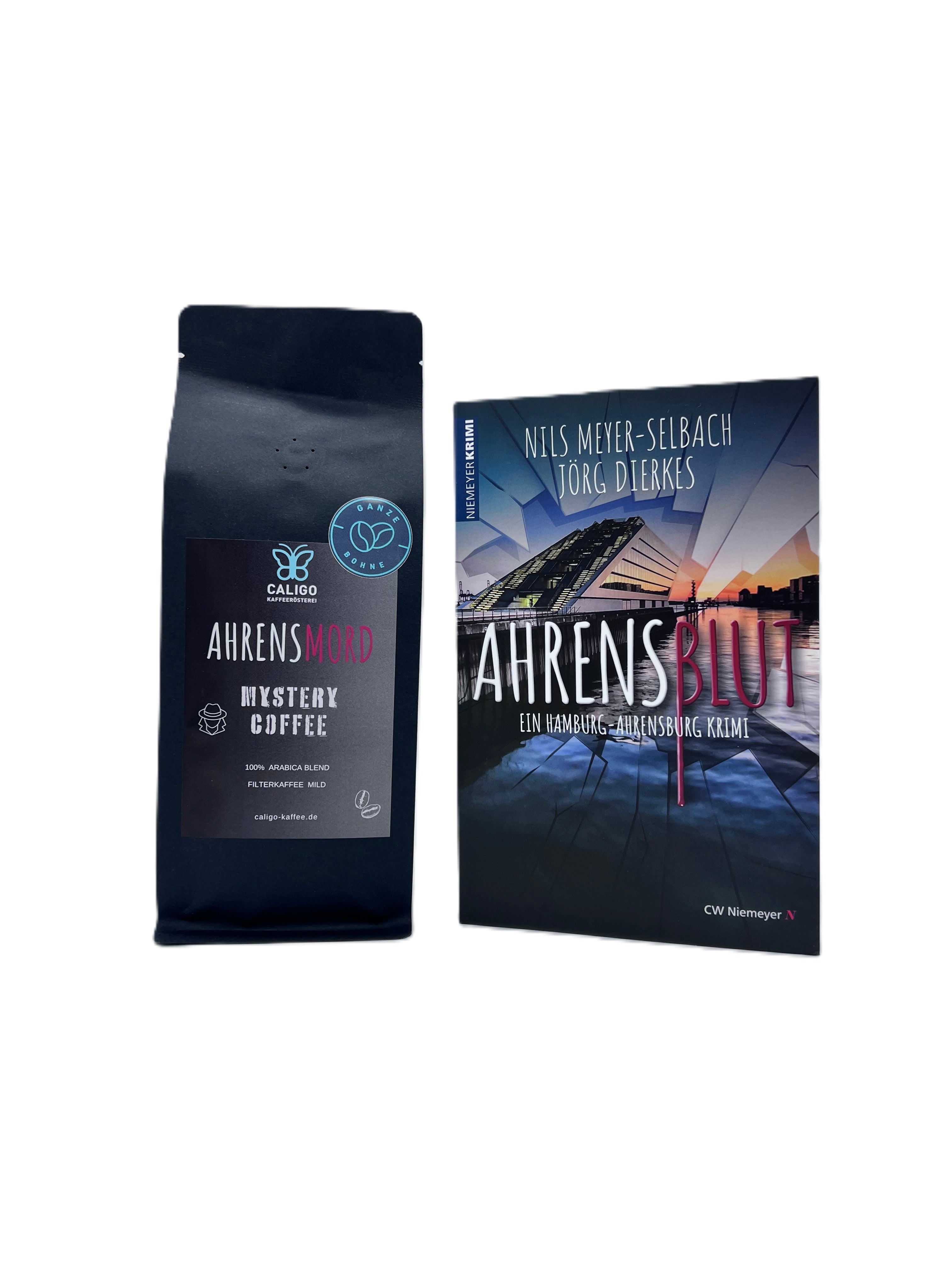 Ahrensblut "Coffee & Crime" Geschenk-Set - Filterkaffee