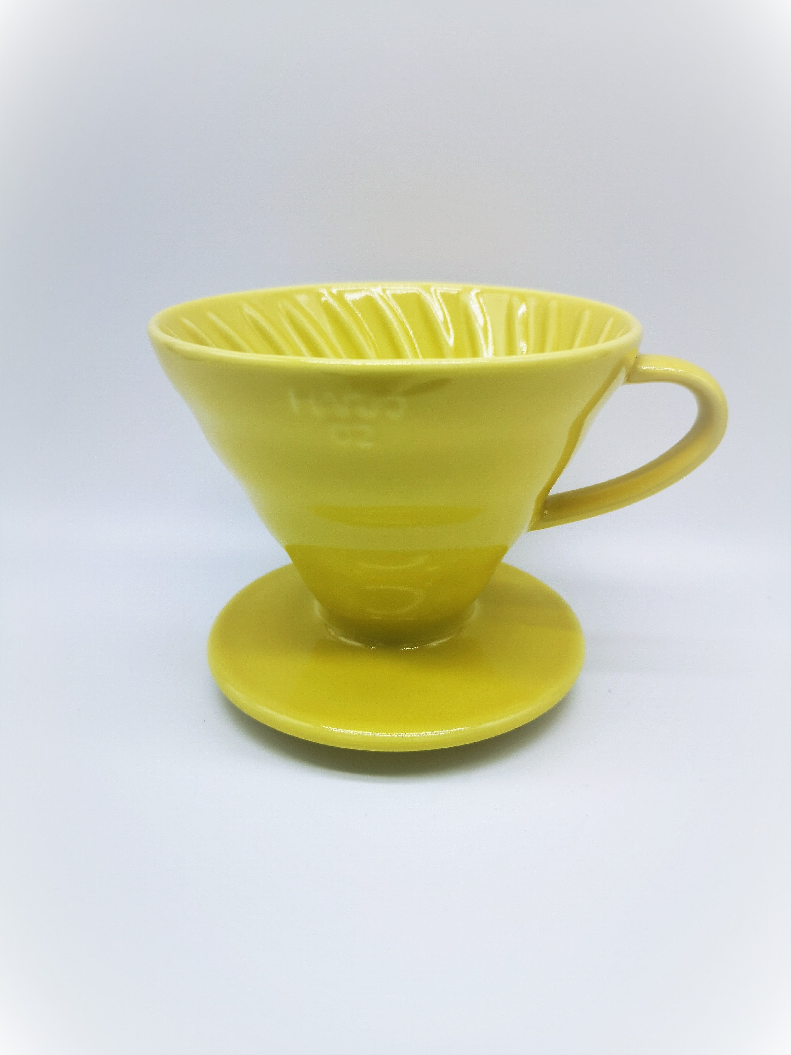 Hario V60 Keramikfilter, Porzellan Größe 02 gelb
